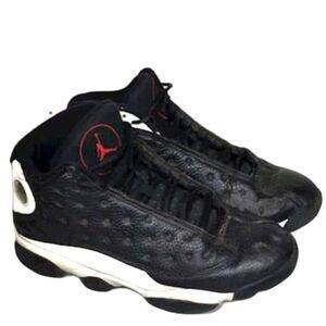 Nike Men's Air Jordan 13 White/Black Shoe Size 9.5
